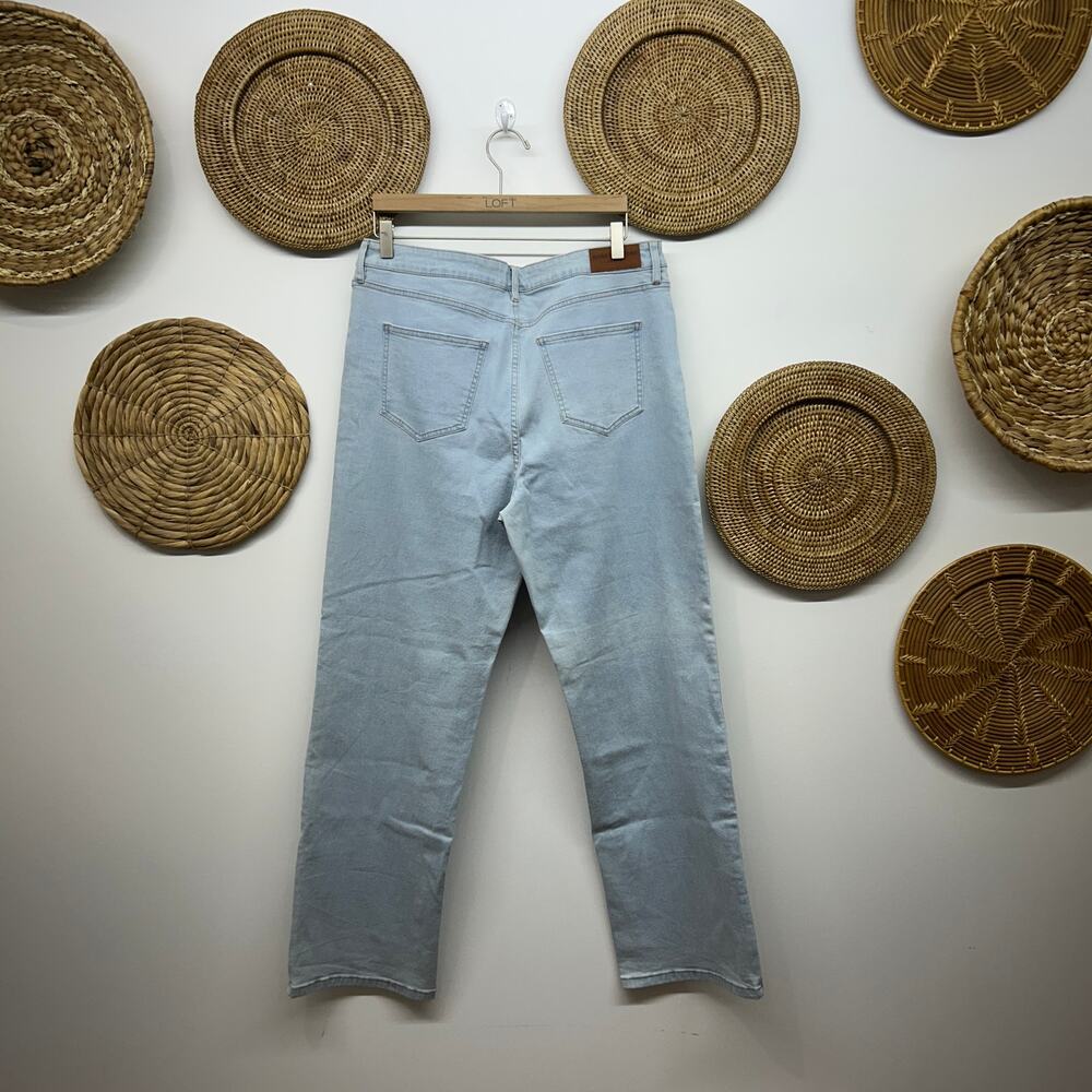 NEW Marc New York High Rise Wide Leg Jeans Plus Size 16 Rhinestone High Waist - Picture 2 of 7